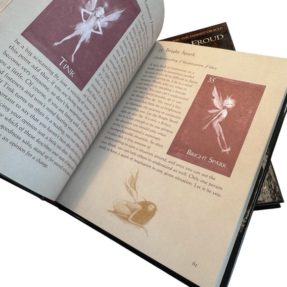 *BOOK ONLY* The Heart Of Faerie Oracle By Brian & Wendy Froud, HC, Abrams - Picture 4 of 5